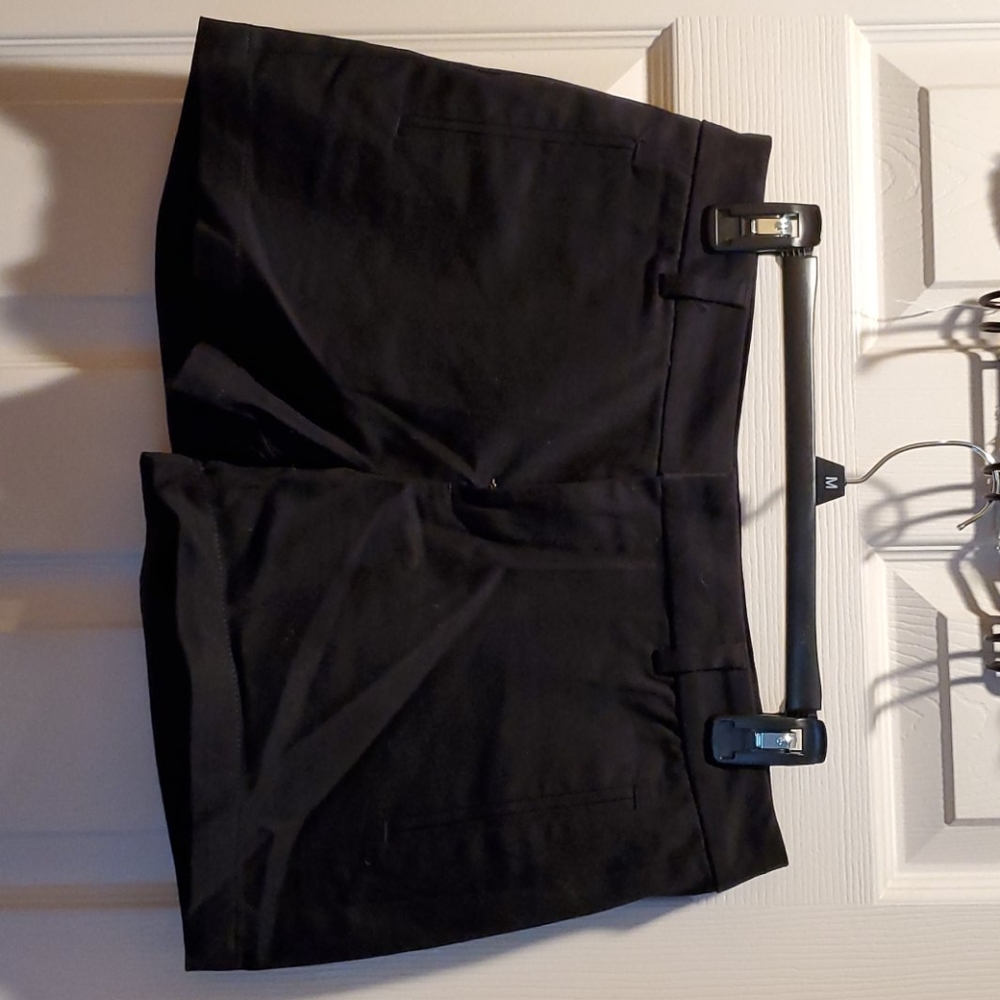 Black dress shorts